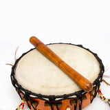 Shamandrum Frame drum goat skin, round, decorative 10 13 16 inch Diameter