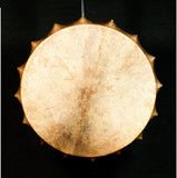 Handmade 23" Shaman Drum with Goat Skin - Frame Drum Oval/Round - Comes with Deluxe Stick & Bag - Native Siberian Tradition