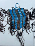 Vibrant Indian Beaded Breast Chest Plate: 14-Inch in Three Colors