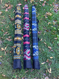 Didgeridoo burned-painted 47" long with bag