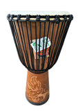 Djembe Standard Dragon, 26" tall, 12-13" head