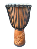 Djembe Standard Dragon, 26" tall, 12-13" head