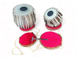 Terre Basic Tabla Set, Steel Bayan, Dayan, Hammer, Cushions & Cover, Indian Hand Drums
