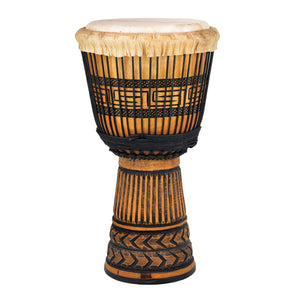 Djembe Standard Skin + Hair, 26" tall, 12-13" head-2