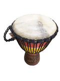New Djembe Master Mali Style Rasta carv, 24" tall, 12.5-13" head