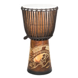New Djembe Standard linecarv, 24" tall, 12" head, NK190 Dragon