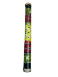 Bamboo Rain Stick, Rain Maker (24" flower paint)
