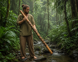 Cave Rain Stick, Rain Maker (59" Cave)