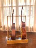 Bamboo Guitar Stand Display Rack for Multiple Instruments