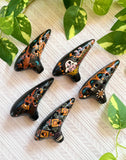 Terre Ceramic Ocarina from Chile, 5 Styles, Handmade Musical Instrument