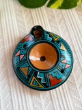 Terre Ceramic Ocarina from Chile, 5 Styles, Handmade Musical Instrument
