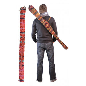 Bag Ikat for Didgeridoo or rain stick 59" length 6" diameter