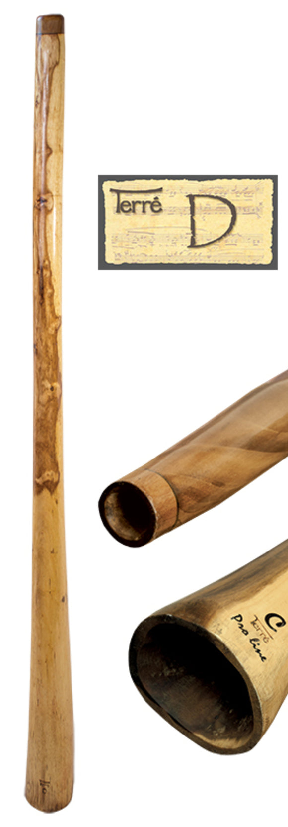 Didgeridoo Eucalyptus Proline, incl Bag 59 inch (Tone D)