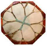 Shaman drum 8-corners 20", Frame Drum