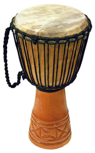 Djembe Afrika, 20" tall,  9-9,5" head