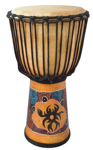 Djembe Standard paint, 24" tall, 12" head, DSG 108