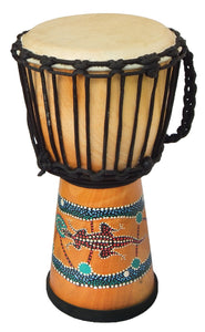 Djembe Standard paint, 16" tall, 8" head, DSG 109