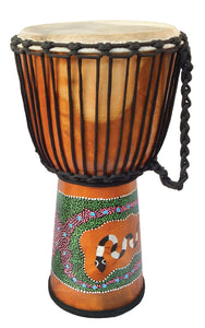 Djembe Standard paint, 24" tall, 12" head, DSG 112