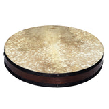 Natural Sounding Percussion Ocean Drum with Wave Beads and Hardwood Frame, Goat and Plexy-Skin 12" inch