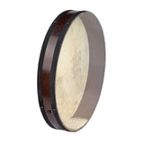 Natural Sounding Percussion Ocean Drum with Wave Beads and Hardwood Frame, Goat and Plexy-Skin 28" inch