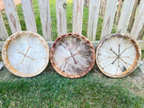 Shaman drum round 18" with buffalo skin